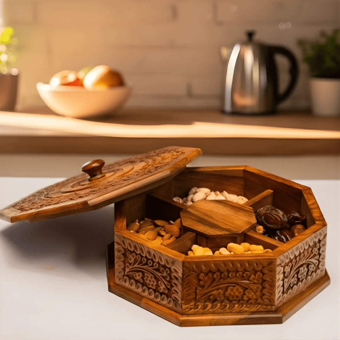 Dry Fruit Box Hexagon