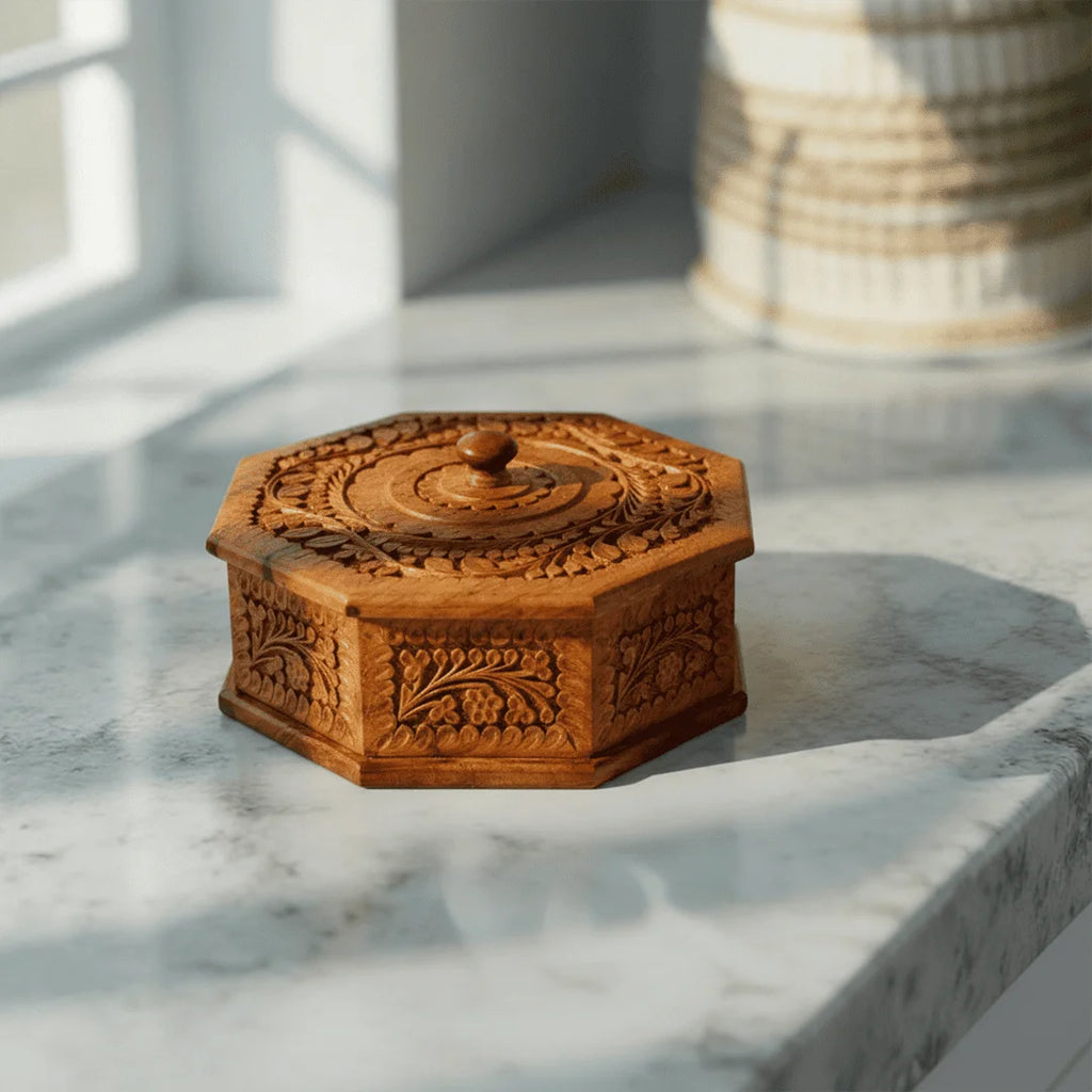 Dry Fruit Box Hexagon