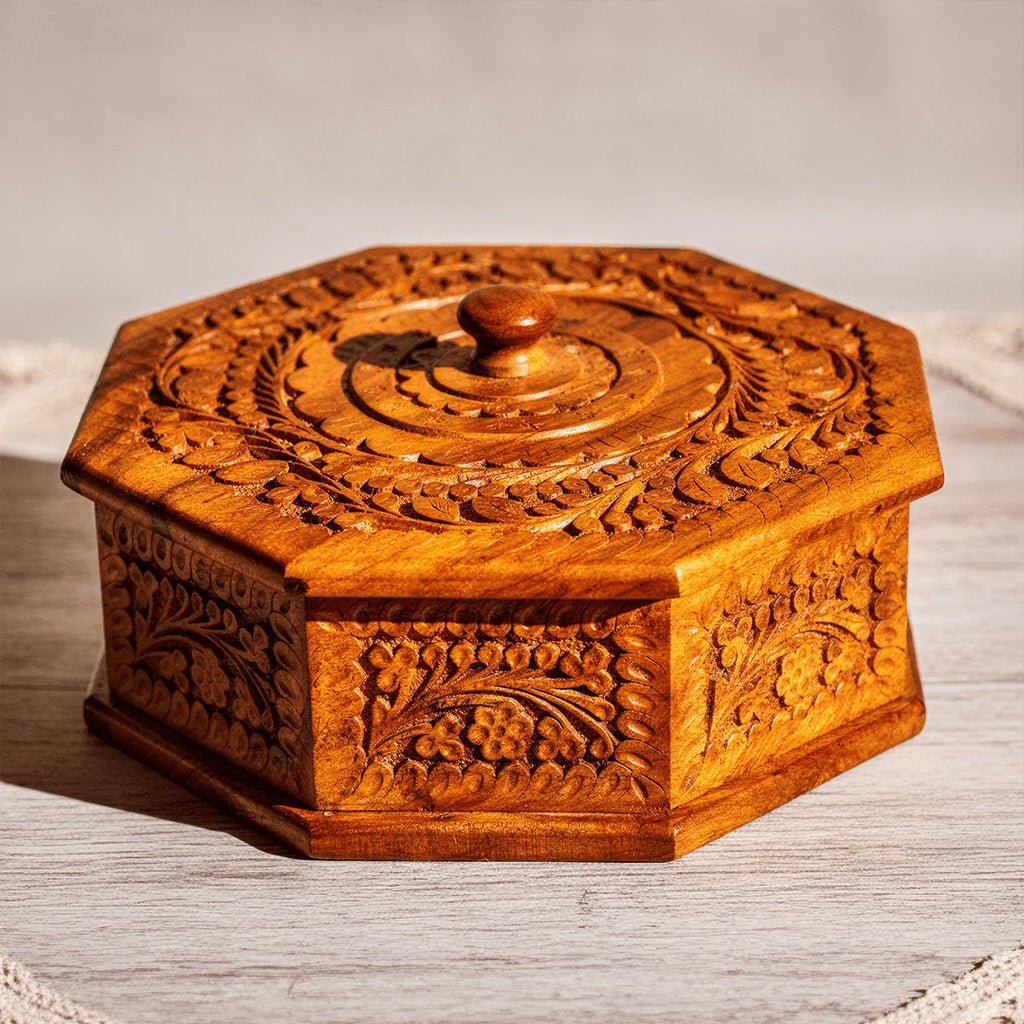 Dry Fruit Box Hexagon