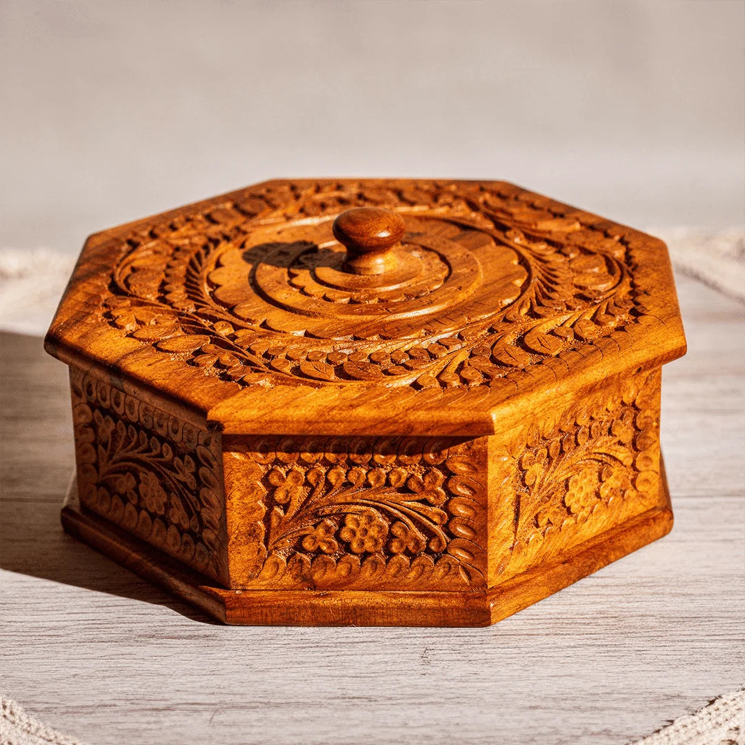 Dry Fruit Box Hexagon