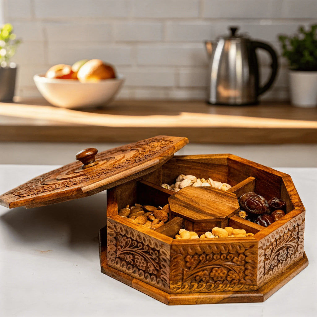 Dry Fruit Box Hexagon
